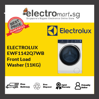 EWF1142Q7WB Electrolux UltimateCare 700 front load washer 11kg