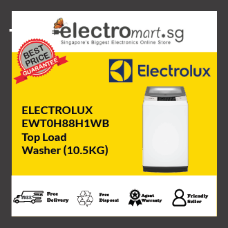 EWT0H88H1WB Electrolux Elite Care 300 top load washer (10.5kg)