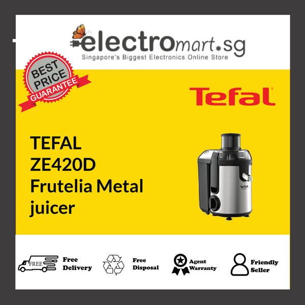 TEFAL ZE420D Frutelia Metal  juicer