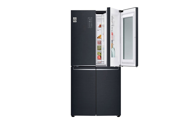 LG  GF-Q4919MT 464L Multi Door  Refrigerator with  InstaView  Door-in-Door™  in Matt Black