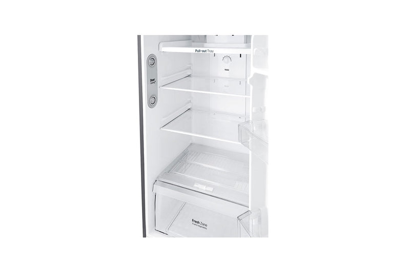 LG  GR-B2757PZ 253L Top Freezer with Linear Cooling  in Platinum Silver