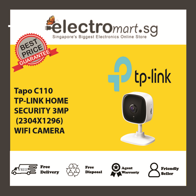 TP-LINK HOME SECURITY 3MP (2304X1296) WIFI CAMERA