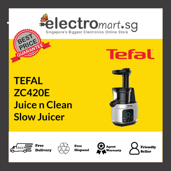 TEFAL ZC420E Juice n Clean  Slow Juicer