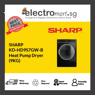 Sharp KD-HD9S7GW-B Heat Pump Dryer (9kg)