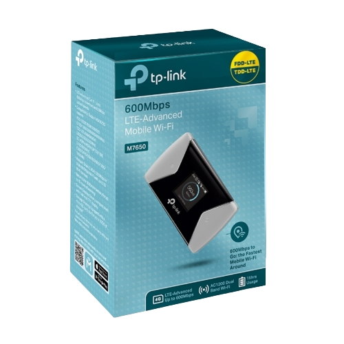 TP-LINK 600MBPS 4G-LTE MOBILE WIFI W/SCREEN