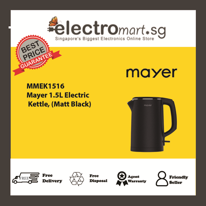 MAYER MMEK1516 ELECTRIC KETTLE (1.5L)