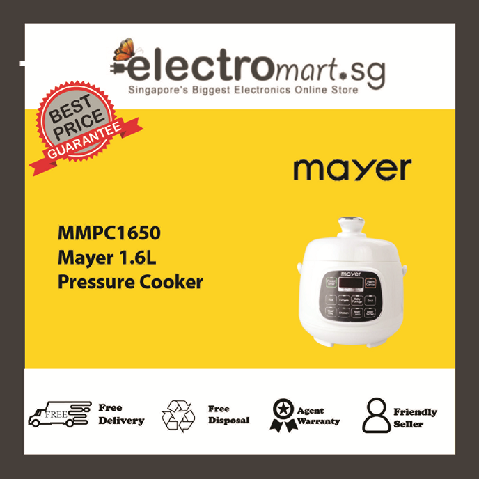 MAYER MMPC1650 PRESSURE COOKER (1.6L)