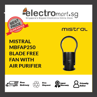 MISTRAL MBFAP250 BLADE FREE  FAN WITH  AIR PURIFIER