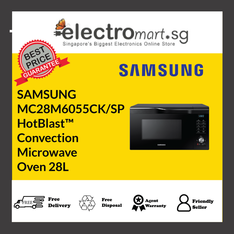 SAMSUNG MC28M6055CK/SP HotBlast™Convection Microwave Oven 28L