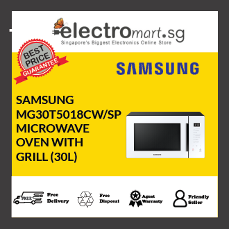 SAMSUNG MG30T5018CW/SP MICROWAVE OVEN WITH GRILL (30L)