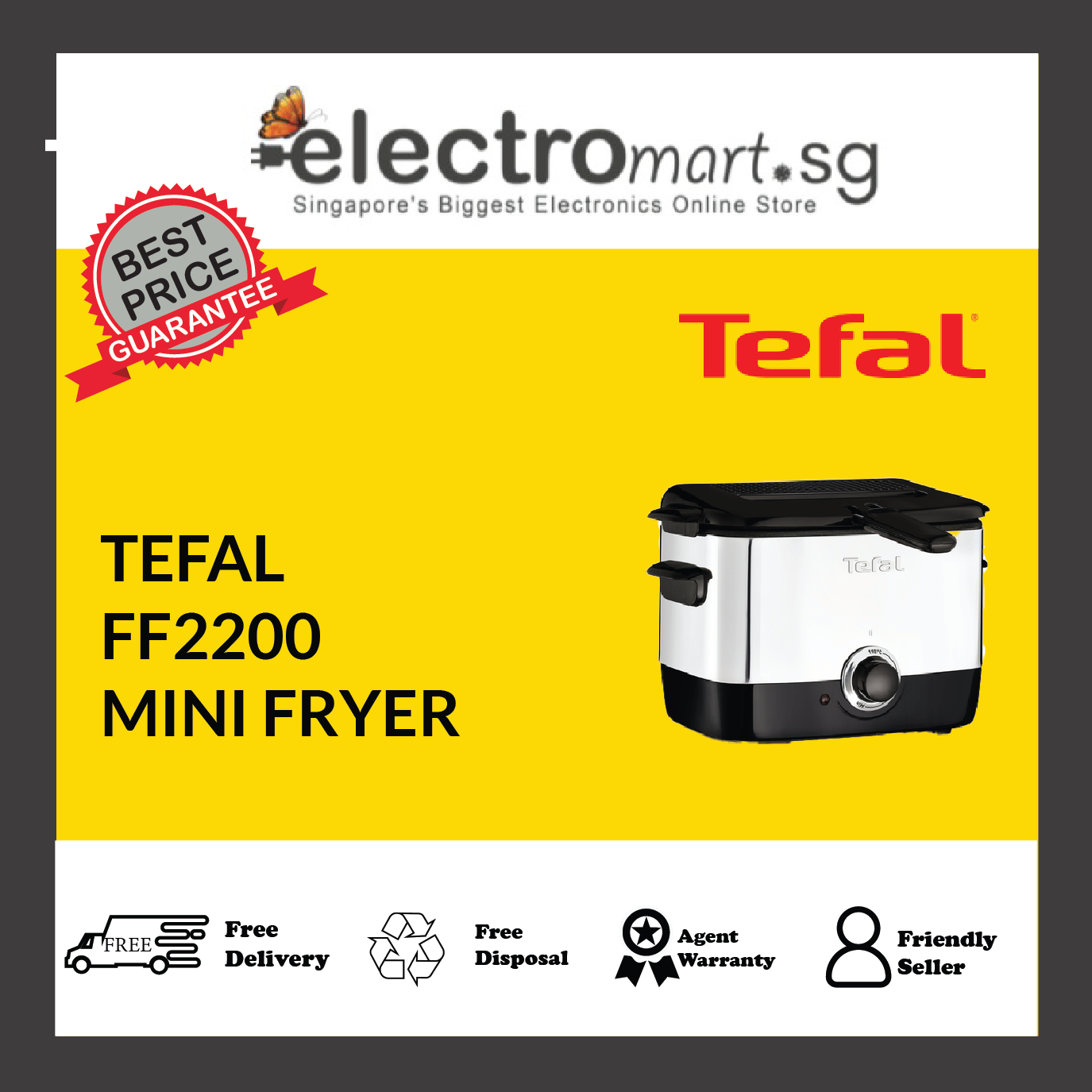 TEFAL FF2200 MINI FRYER