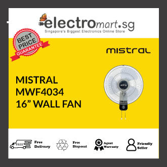 MISTRAL MWF4034 16” WALL FAN