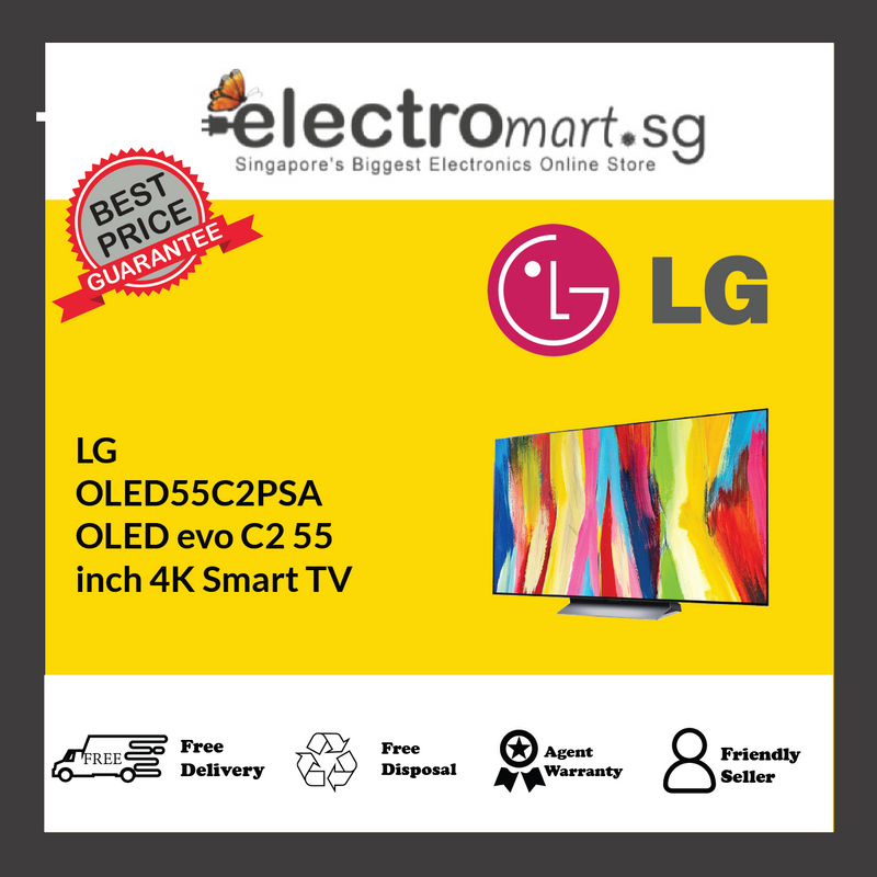 LG  OLED55C2PSA OLED evo C2 55  inch 4K Smart TV