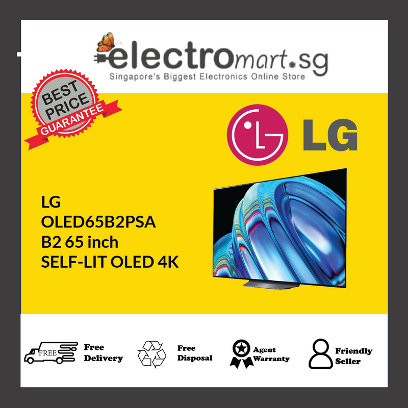LG  OLED65B2PSA B2 65 inch SELF-LIT OLED 4K