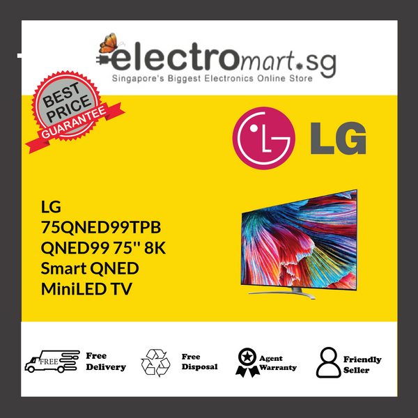LG  75QNED99TPB QNED99 75'' 8K  Smart QNED  MiniLED TV