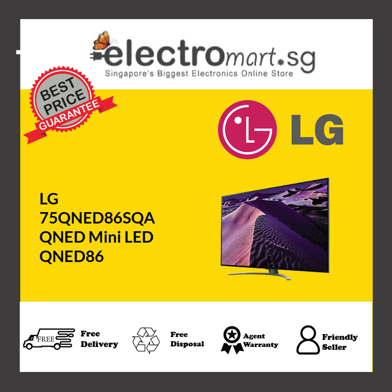 LG  75QNED86SQA QNED Mini LED QNED86