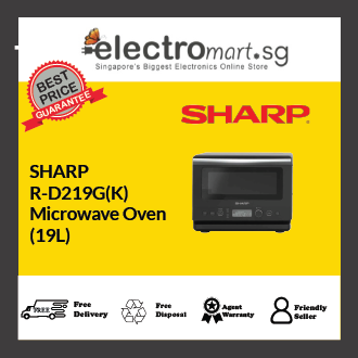 SHARP Donabe Inverter Microwave 19L R-D219G(K)