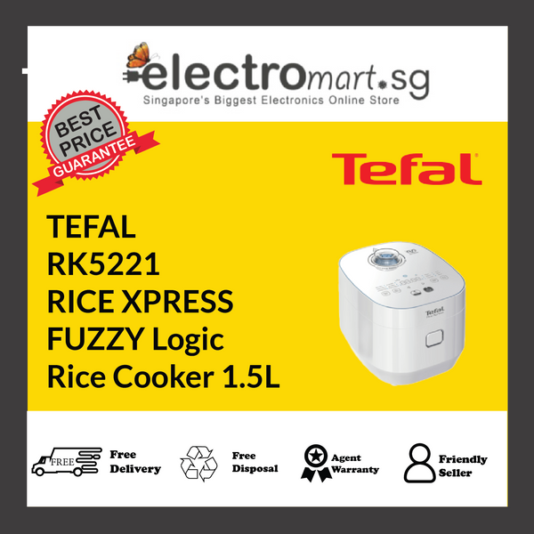 TEFAL RK5221 RICE XPRESS  FUZZY Logic  Rice Cooker 1.5L