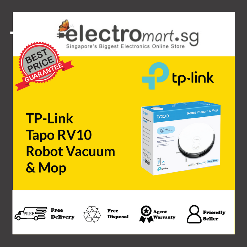 TP-Link Tapo RV10 Robot Vacuum  & Mop