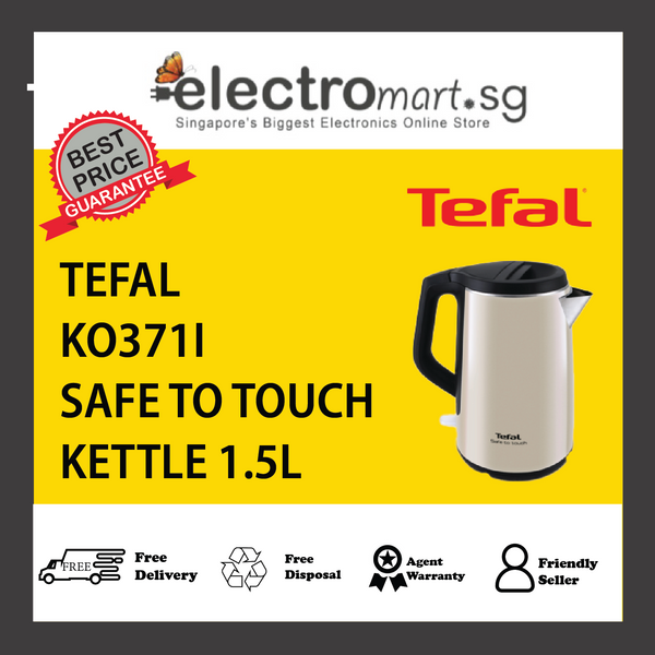 TEFAL KO371I KETTLE (1.5L) SAFE TO TOUCH