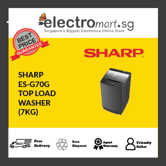 Sharp ES-G70G 7kg Top Load Washer