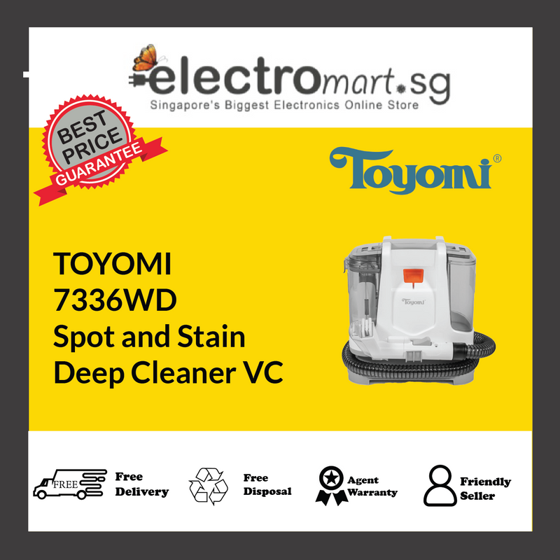 TOYOMI 7336WD Spot and Stain  Deep Cleaner VC