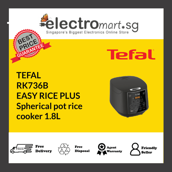 TEFAL RK736B  EASY RICE PLUS  Spherical pot rice  cooker 1.8L