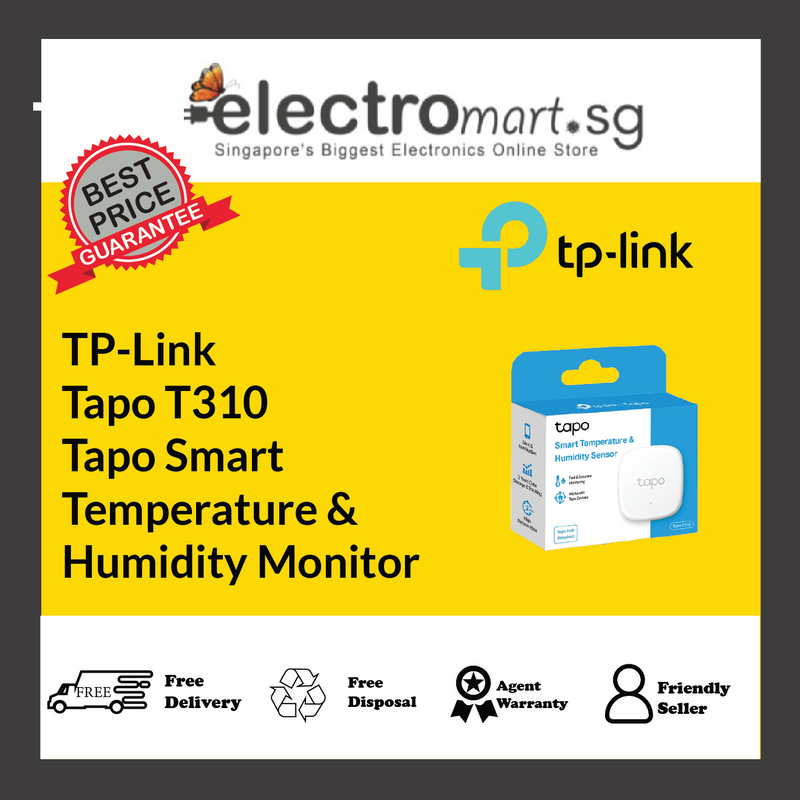 TP-Link Tapo T310 Tapo Smart  Temperature &  Humidity Monitor