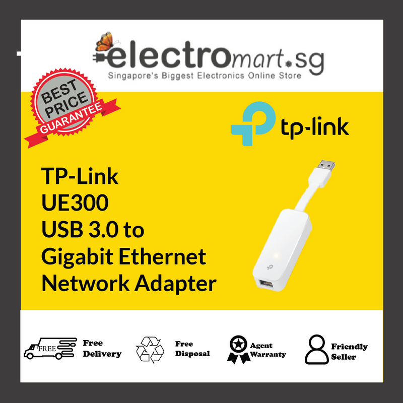 TP-Link UE300 USB 3.0 to  Gigabit Ethernet  Network Adapter
