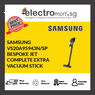 SAMSUNG VS20A95943N/SP BESPOKE JET COMPLETE EXTRA VACUUM STICK