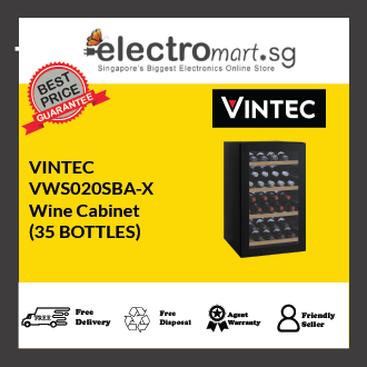 VWS035SBA-X 35 Bottle Single-Zone Vintec