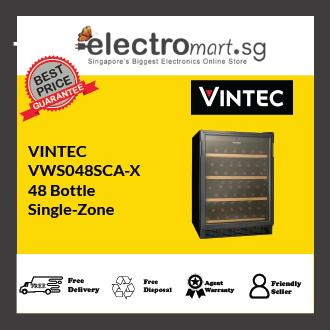 VWS048SCA-X Vintec 48 Bottle Single-Zone