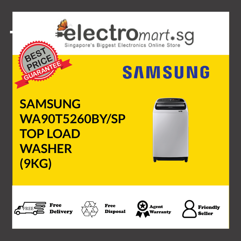 SAMSUNG WA90T5260BY/SP TOP LOAD WASHER (9KG)