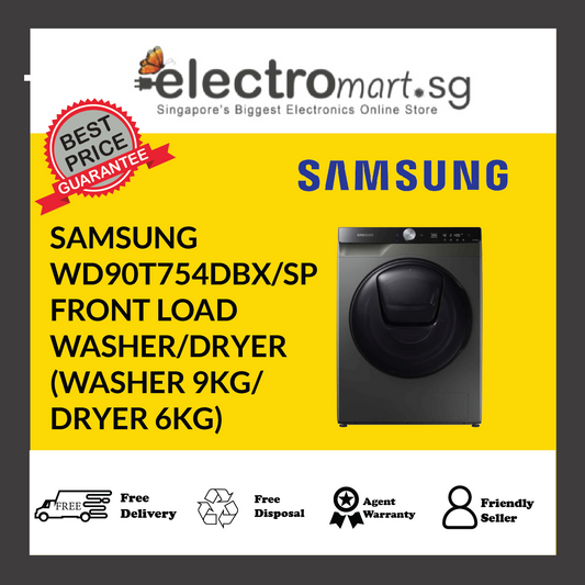 SAMSUNG WD90T754DBX/SP QuickDrive™ Washer Dryer 9Kg 4 Ticks