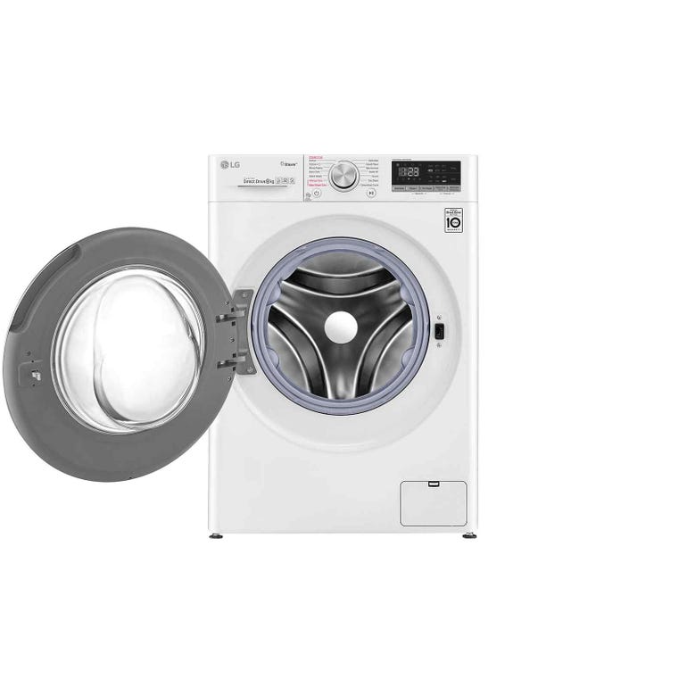 LG 8KG FRONT LOAD WASHING MACHINE AI DIRECTDRIVE™ FV1408S4W (WHITE)