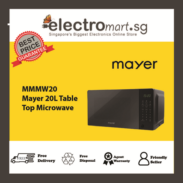Mayer 20L Microwave Oven MMMW20