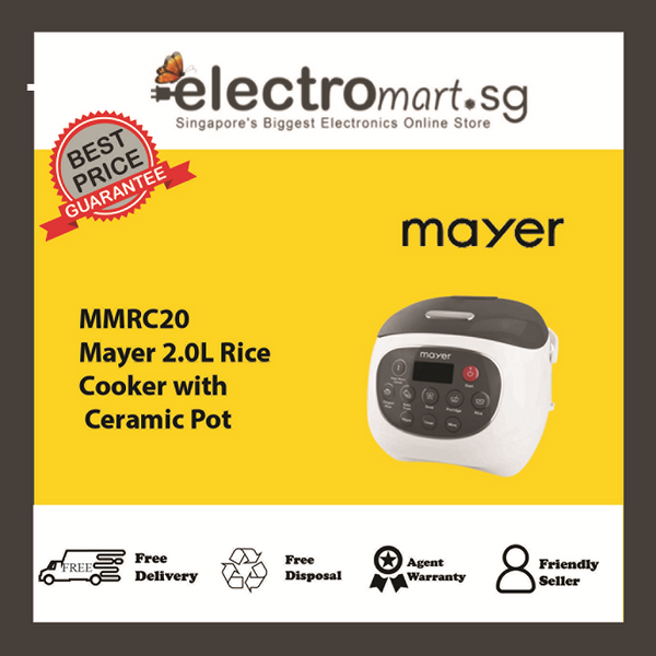 MAYER MMRC20 RICE COOKER (0.8L)