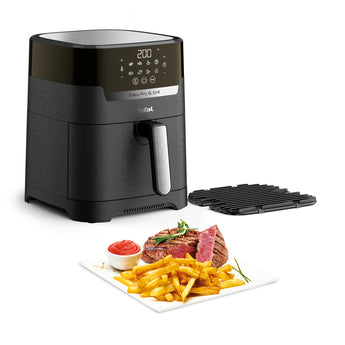 TEFAL EY5058 Easy Fry 2 in 1  Digital Air  Fryer & Grill