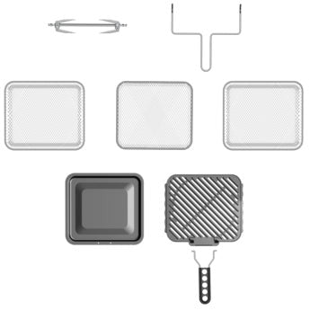 TEFAL FW5018 Easy Fry 9-in-1 Air Fryer Oven & Grill (11 L)